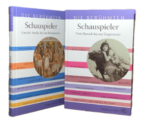 Buchcover Schauspieler. Von der Antike bis zur Gegenwart. Zwei Bände