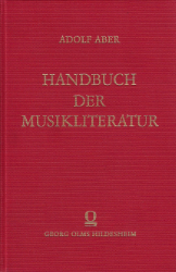 Handbuch der Musikliteratur in systematisch-chronologischer Anordnung