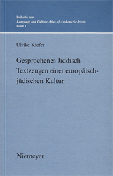 Gesprochenes Jiddisch - Kiefer, Ulrike
