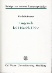 Langeweile bei Heinrich Heine