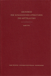 Grundriß der romanischen Literaturen des Mittelalters. VI, Tome 2