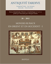 Mondes ruraux en Orient et en Occident - I