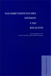 Buchcover Nachmetaphysisches Denken und Religion