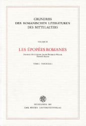 Grundriß der romanischen Literaturen des Mittelalters. III, 2/2