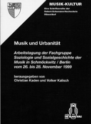 Musik und Urbanität