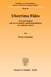 Uberrima Fides