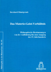 Das Materie-Geist-Verhältnis