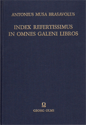 Index refertissimus in omnes Galeni libros, Qui ex Nona Iunctarum editione extant