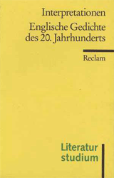 Englische Gedichte des 20. Jahrhunderts