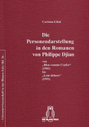 Die Personendarstellung in den Romanen von Philippe Djian