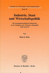 Industrie, Staat und Wirtschaftspolitik