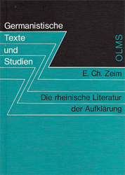 Die rheinische Literatur der Aufklärung (Köln und Bonn)