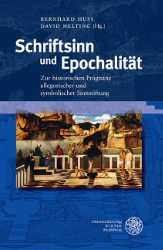 Buchcover: Schriftsinn und Epochalität