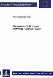 Die spanische Romanze im Werke Heinrich Heines