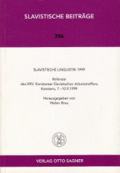 Slavistische Linguistik 1999