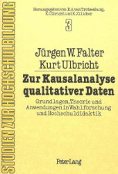 Buchcover Zur Kausalanalyse qualitativer Daten
