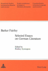 Selected Essays on German Literature