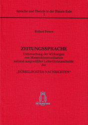 Zeitungssprache