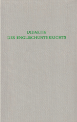 Didaktik des Englischunterrichts