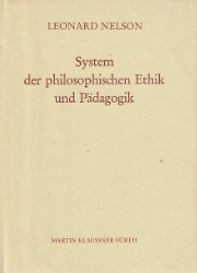 System der philosophischen Ethik und Pädagogik
