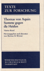 Summe gegen die Heiden. Vierter Band