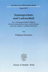 Sonntagsschutz und Ladenschluß