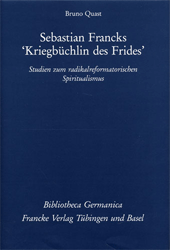 Buchcover Sebastian Francks 'Kriegsbüchlin des Frides'