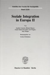 Soziale Integration in Europa II