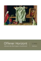Offener Horizont. Jahrbuch der Karl Jaspers-Gesellschaft 2 | 2015