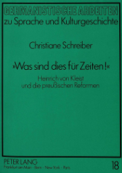 «Was sind dies für Zeiten!»