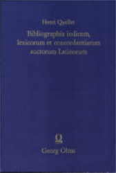 Bibliographia indicum, lexicorum et concordantiarum auctorum Latinorum
