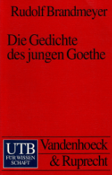 Die Gedichte des jungen Goethe
