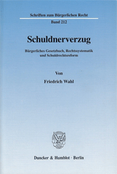 Schuldnerverzug