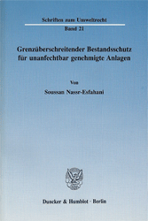 Grenzüberschreitender Bestandsschutz für unanfechtbar genehmigte Anlagen