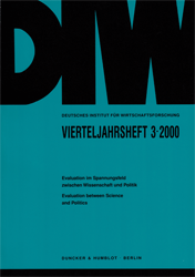Evaluation im Spannungsfeld zwischen Wissenschaft und Politik/Evaluation between Science and Politics