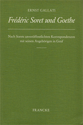 Frédéric Soret und Goethe