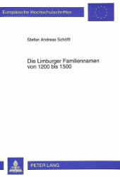 Die Limburger Familiennamen von 1200 bis 1500