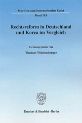 Rechtsreform in Deutschland und Korea im Vergleich