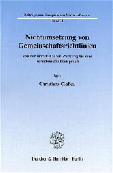 Nichtumsetzung von Gemeinschaftsrichtlinien