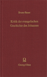 Kritik der evangelischen Geschichte des Johannes