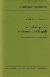 Verb-descriptivity in German and English