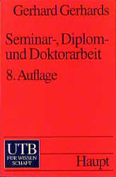 Seminar-, Diplom- und Doktorarbeit