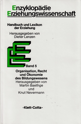 Buchcover Organisation, Recht und Ökonomie des Bildungswesens