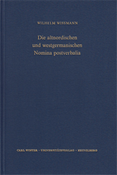 Die altnordischen und westgermanischen Nomina postverbalia
