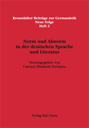 Norm und Abnorm in der deutschen Sprache und Literatur