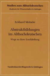 Abstraktbildungen im Althochdeutschen