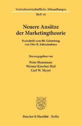 Neuere Ansätze der Marketingtheorie