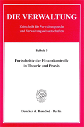 Fortschritte der Finanzkontrolle in Theorie und Praxis