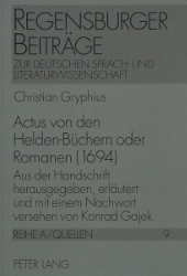 Actus von den Helden-Büchern oder Romanen (1694)