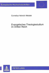 Evangelisches Theologiestudium im Dritten Reich
